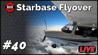 Starbase Flyover Live During SpaceXs Flight 13 Launch