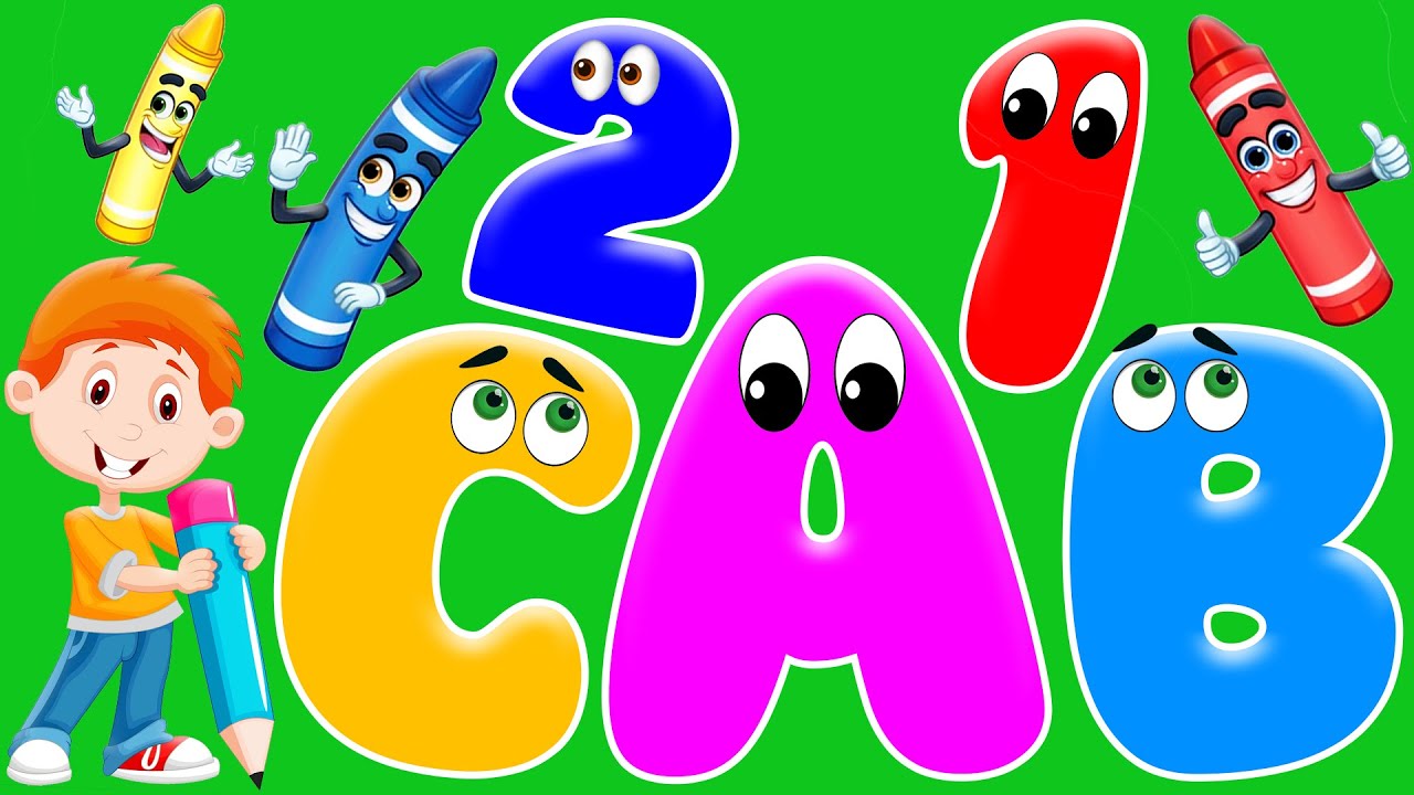 ABC Song, 123 and Colors Learning Videos | Toddlers Learning For 3 Year ...