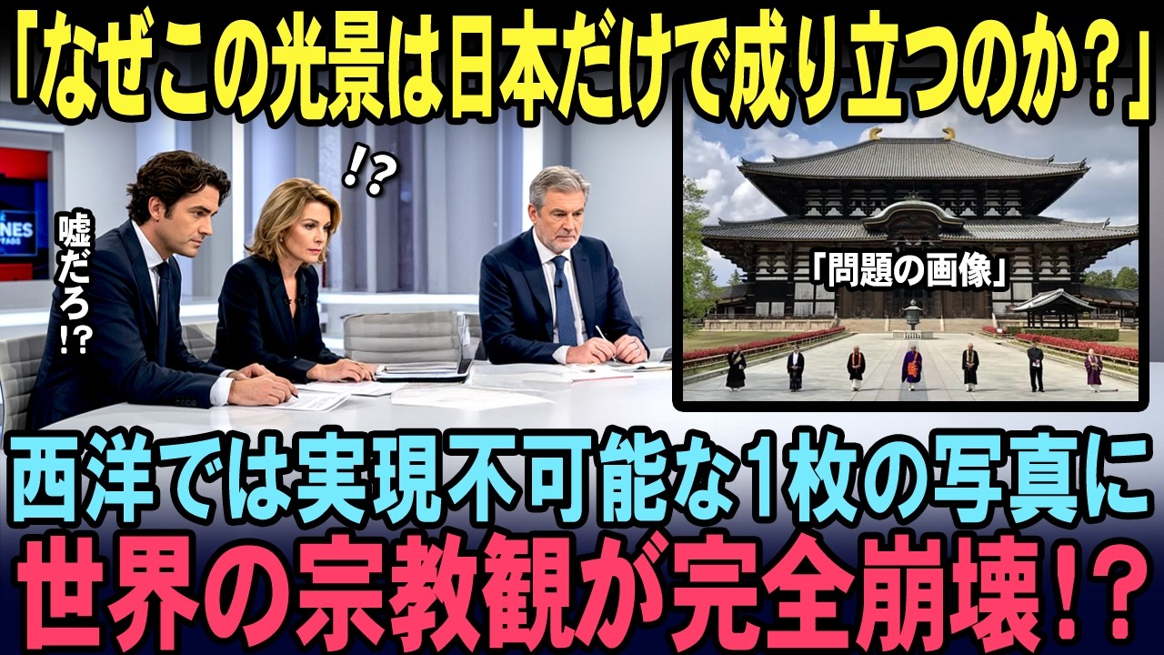 「こんな光景…日本でしかありえない！！」東大寺の1枚の写真が示す日本人の独特な宗教観に世界の常識が完全崩壊！？【海外の反応】