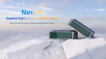 2023 New Automotive LiDAR NeuX1| Neuvition High cost-performance, long-distance automotive LiDAR
