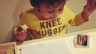 STAMPING ACTIVITY FOR TODDLERS