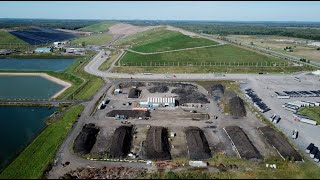 Seneca Meadows Tire Recycling facility
