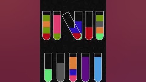 Water sort puzzle game Level 452