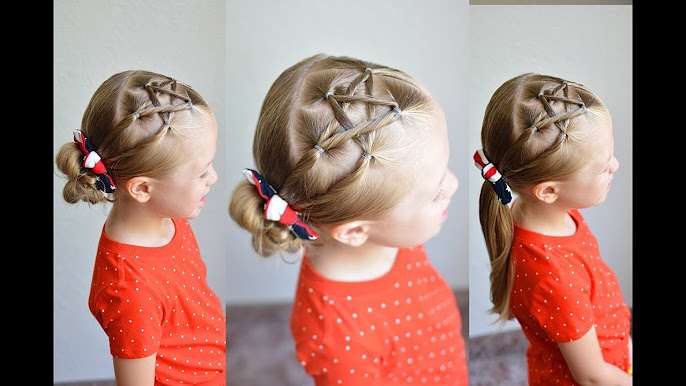 Star Patriotic Hairstyles - YouTube