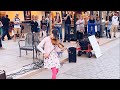 Amazing Street Performer Karolina Protsenko Dusk Till Dawn