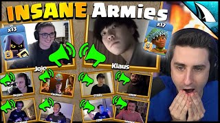 Queen Walkers in VOICE with 10 Players!! INSANE Birthday War!!