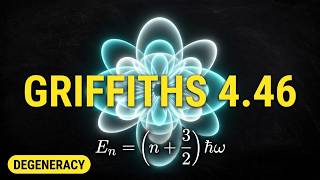 Griffiths QM Problem 4.46 | 3D Harmonic Oscillator: Energy & Degeneracy