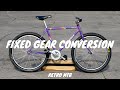 Fixed Gear Conversion - Retro MTB