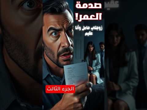اكتشفت أنني عقيم بعد 18 عام ا من زواجي وعندي 5 ابناء الجزء الثالث قصة قصيرة