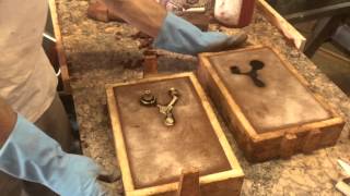 Casting furniture hardware 3/3 breaking the mold