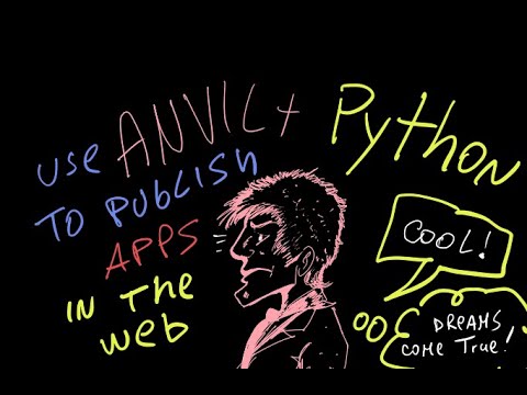 How to publish an App in the with Python and Anvil in minutes - YouTube