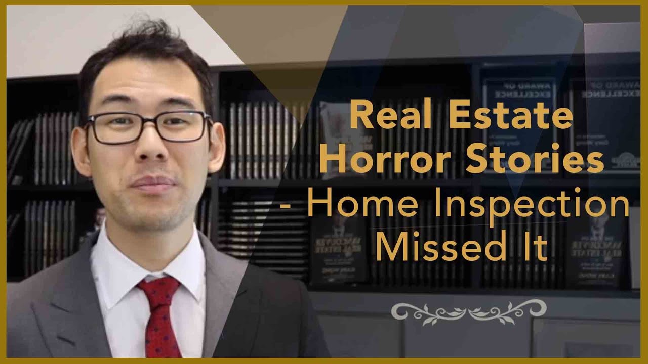 Real Estate Horror Stories Home Inspection Missed It YouTube