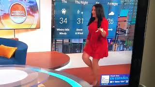 Felicia Combs teetering on heels 👠 + showing Mad #THIGHmeat .