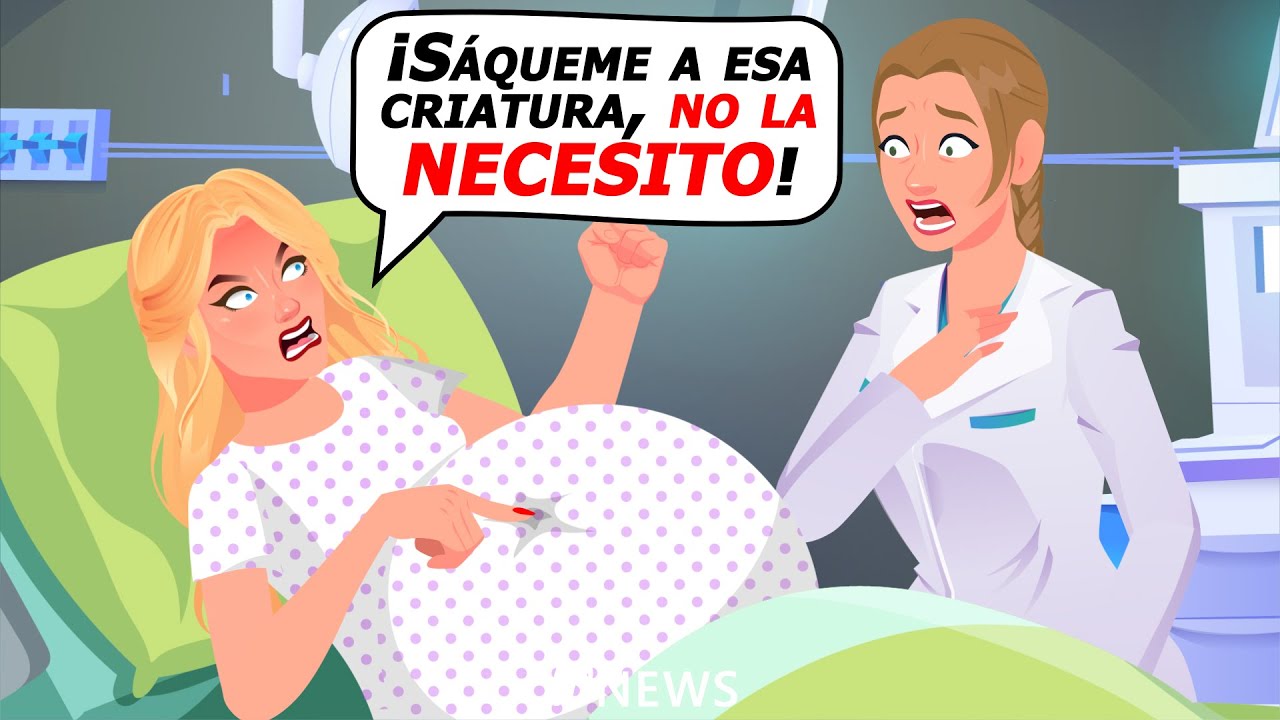 Sáqueme a esa criatura, no la necesito