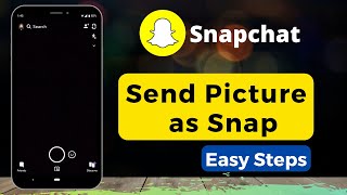 Send Picture as a Snap on Snapchat !! screenshot 5