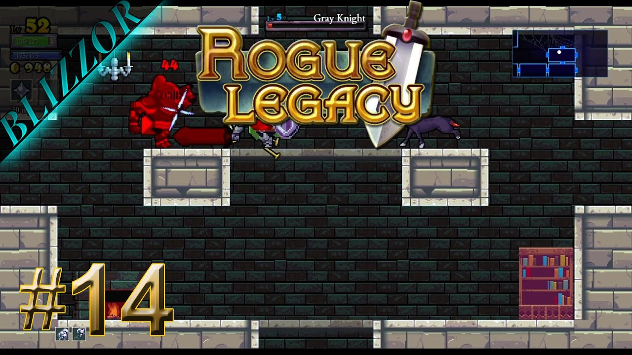 RogueLegacy #14 - Neues Feature | Geldrausch | Bossfight Again [Let's Play] [Deutsch] [GER] playstation 3