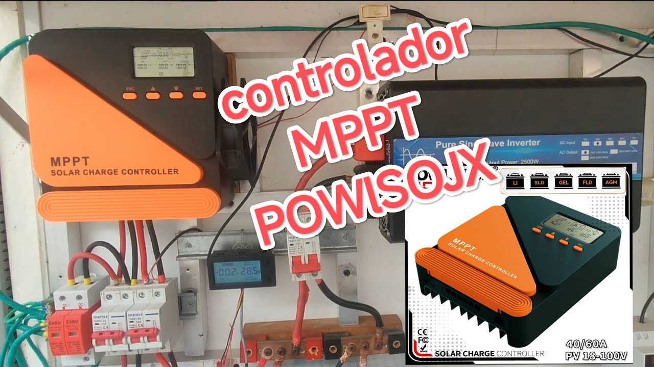 FIZ UM UPGRADE NO MEU SISTEMA OFF GRID! NOVO CONTROLADOR MPPT.