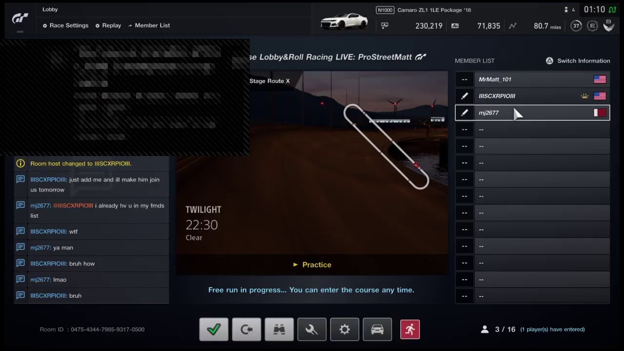 GT Sport LIVE Car Meet/Cruising/Highway Takeover & Rolls PSN MrMatt_101