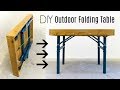 Outdoor Folding Table