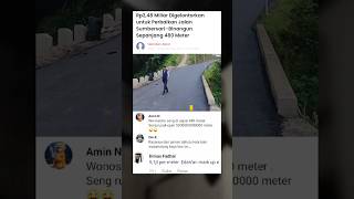 Rp. 2,48 Miliar Untuk Perbaikan Jalan Di Wonosobo?