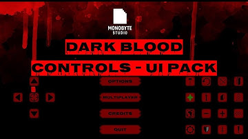 Dark Blood Controls - UI Pack