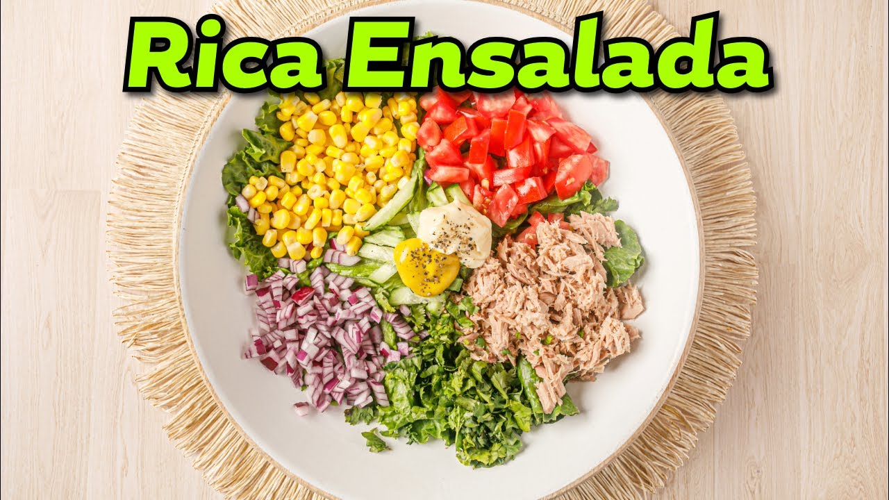 Rica Ensalada de Atún