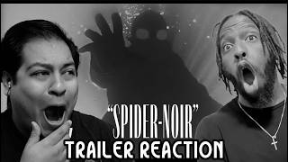 Spider-Noir Authentic Black & White Trailer Reaction • Marvel • Nicolas Cage • Prime Video • Pulp