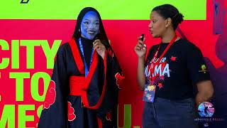 You must see Kisame from Naruto @ComicConAfricaOfficial