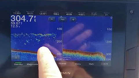 Garmin depth sounder 50 hz vs 200 hz