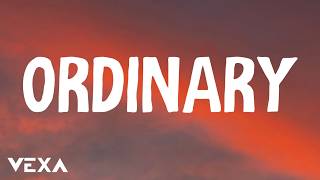 Ordinary -  Song Lyrics Video | Vexa | 2026 New Song