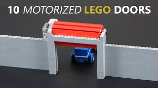 : Building 10 Motorized Lego Doors