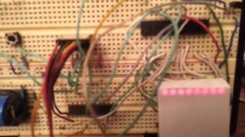 8x8 Red Green Led Matrix with 12bit PWM & PIC18F