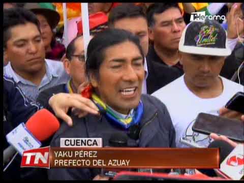 Yaku Pérez amenazó con volver a las calles si no se cumplen los acuerdos