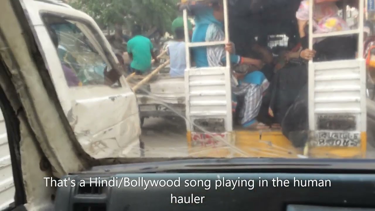 A Human Hauler ride in Dhaka, Bangladesh/2016.