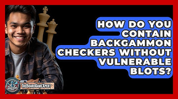 How Do You Contain Backgammon Checkers Without Vulnerable Blots? - The Board Game Xpert
