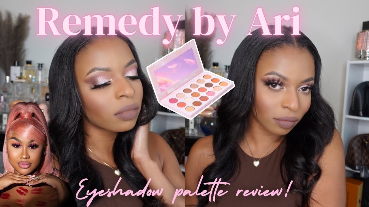 Remedy by Ari Review! Shimmer Eyeshadow look YouTube