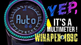 Unbelievable! WinAPEX 189C CHEAP-O Multimeter Review & Teardown!