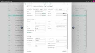Tabs on the Customer Card - Microsoft Dynamics 365 Business Central