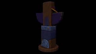 Stylized Cosmic Voyage Totem