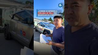 Tesla demanda a hombre por modificar Cybertruck #shorts