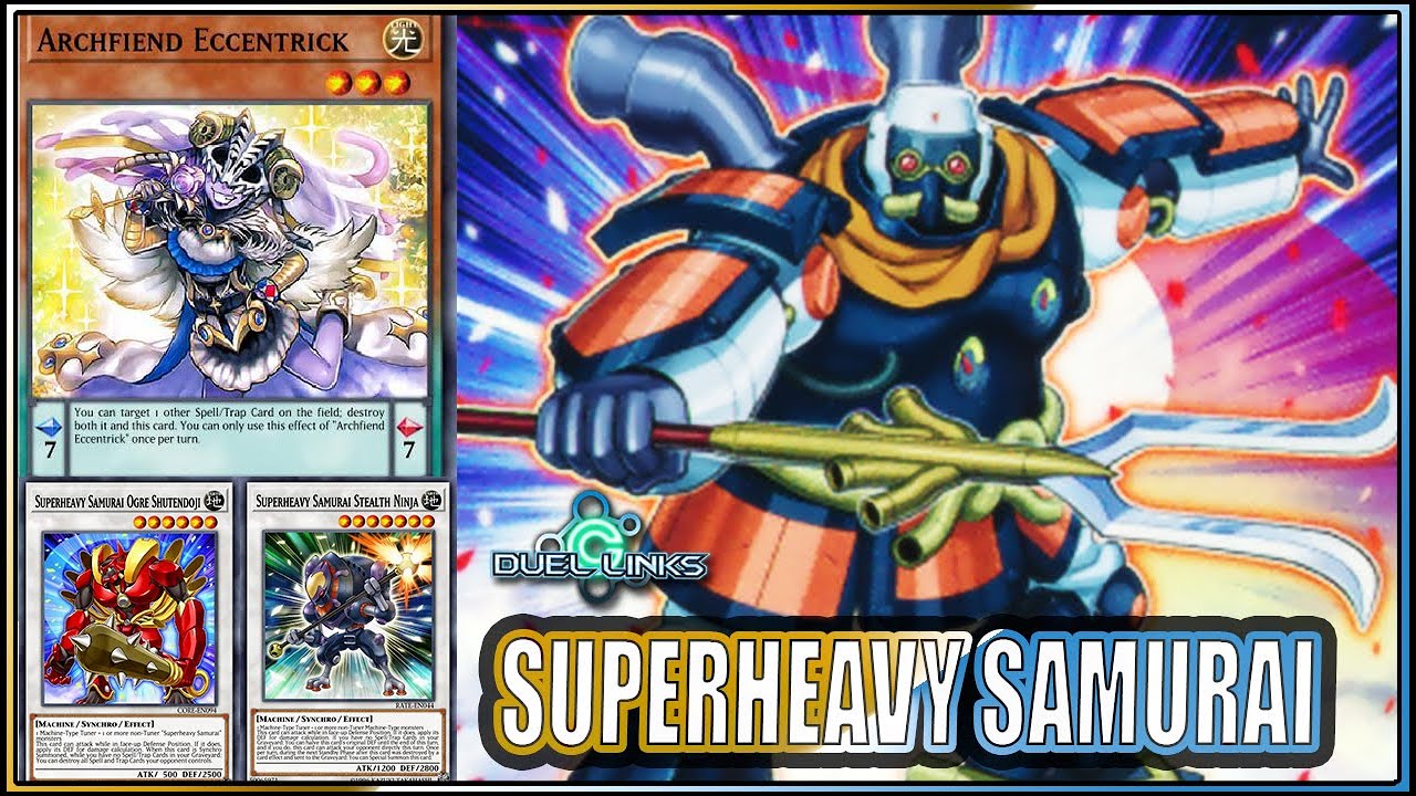 BIG BENKEI! Arc-V Superheavy Samurai ft. Best Card: Archfiend Eccentrick! [Yu-Gi-Oh Duel Links]