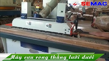 Máy cưa rong ripsaw lưỡi dưới - Máy cưa rong cạnh tốc độ cao SEMAC