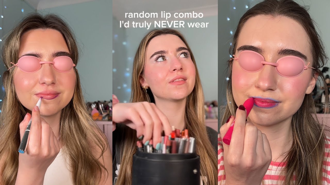 RANDOM LIP COMBO Compilation | Amy Skelton