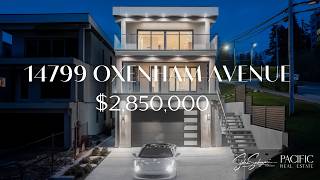 Elevated Coastal Living in White Rock | 14799 Oxenham Avenue | Panoramic Ocean Views Near The Beach