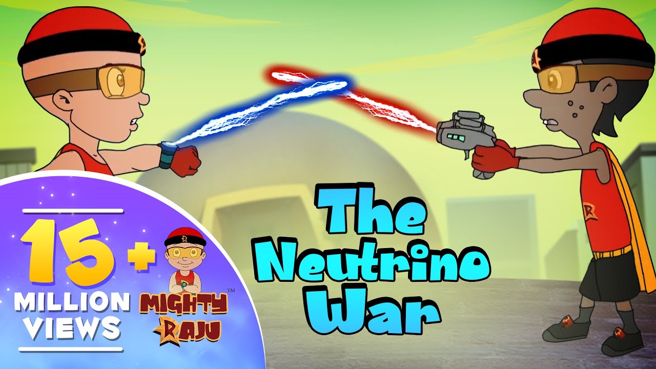 Mighty Raju - The Neutrino War | GreenGoldKids - YouTube