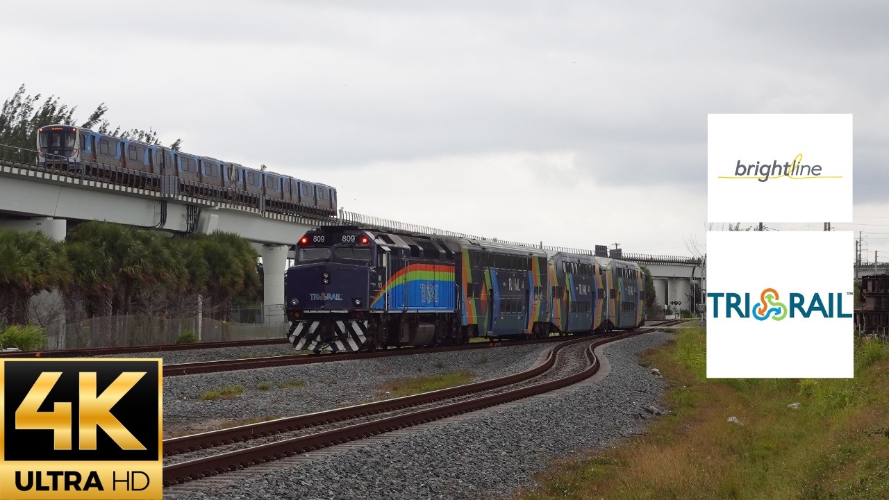 Miami Railfanning 4K!