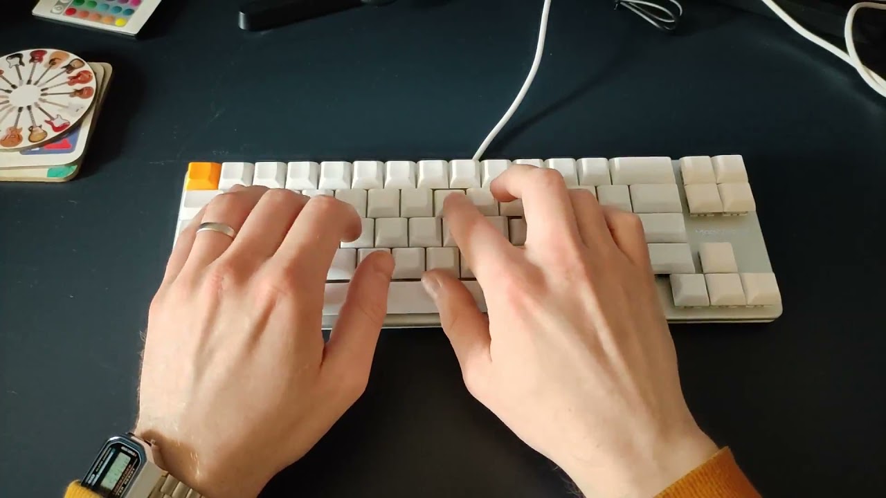 Kailh Box Jade Typing Test (Magicforce)