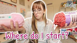 Trying to Crochet All My Ideas Before I Run Out Of Motivation | PassioKnit Vlog