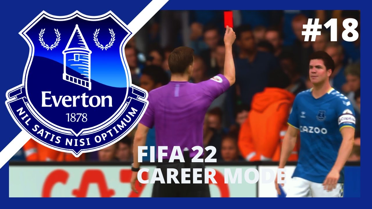 GETTING SCRIPTED IN THE TITLE RACE!! REBUILDING EVERTON CAREER MODE 18 FIFA 22 YouTube