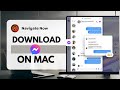 How to download an install messenger on Mac